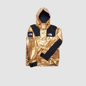 Supreme The North Face Metallic Mountain Parka Gold