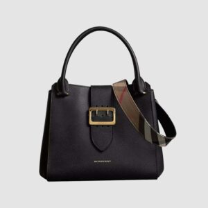 urberry The Medium Buckle Tote in Grainy Leather